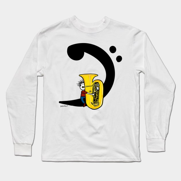 Tuba life Long Sleeve T-Shirt by Guastevi